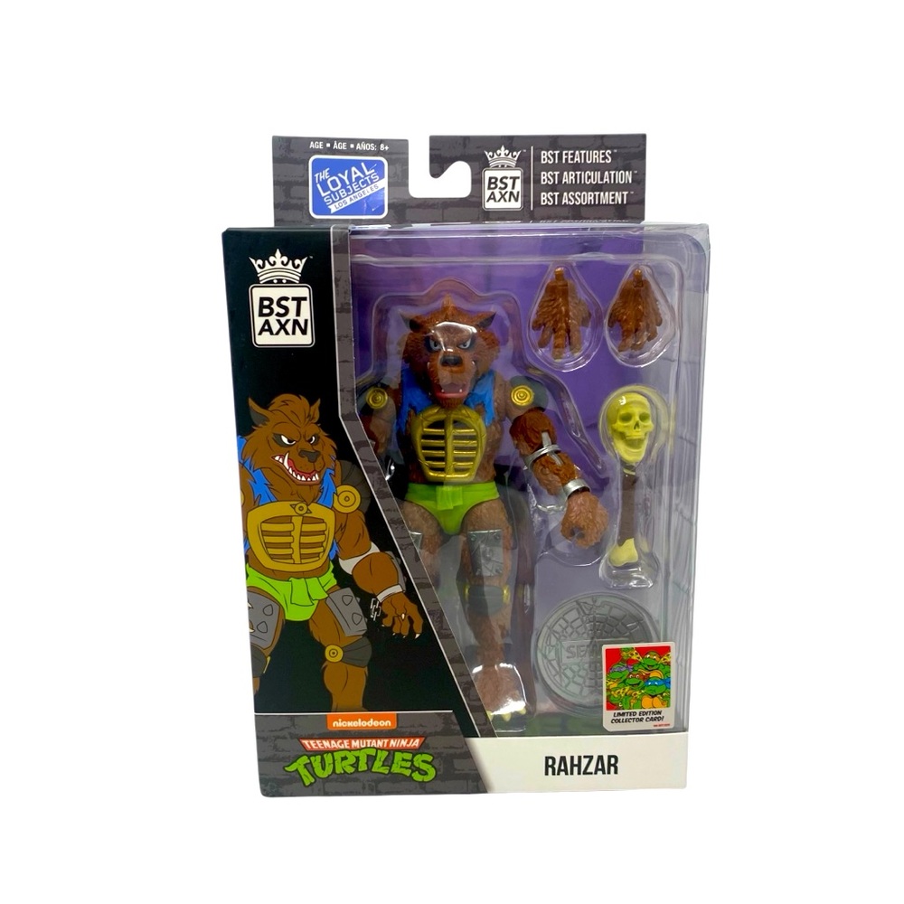 BST AXN TMNT Teenage Mutant Ninja Turtles‎ Rahzar 6” Action Figure NEW